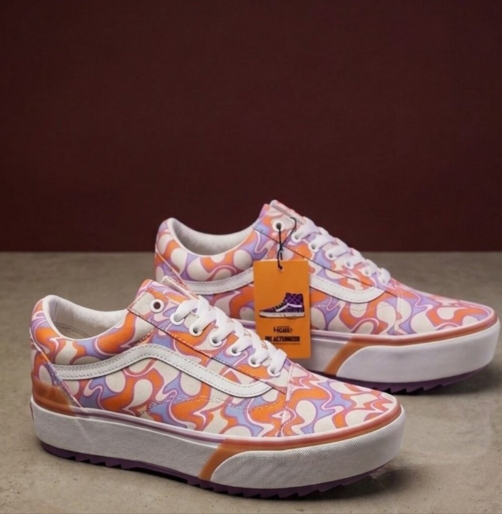 Vans Old Skool Stac “UV Ink Peace” – Men’s 10 / Women’s 11.5